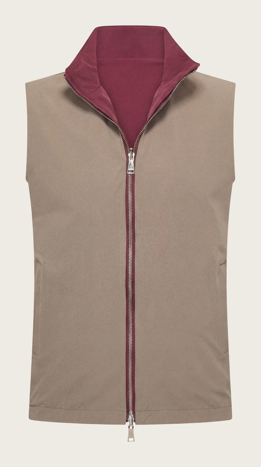 VESTE SANS MANCHE RÉVERSIBLE MOULIN DU DÉSERT Selvé Paris