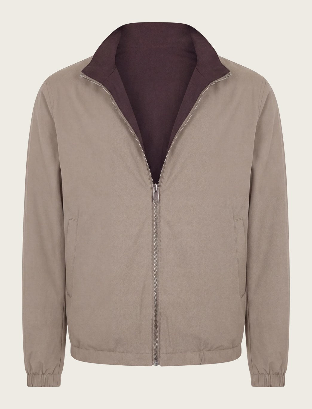 VESTE RÉVERSIBLE CAFÉ ET DÉSERT Selvé Paris