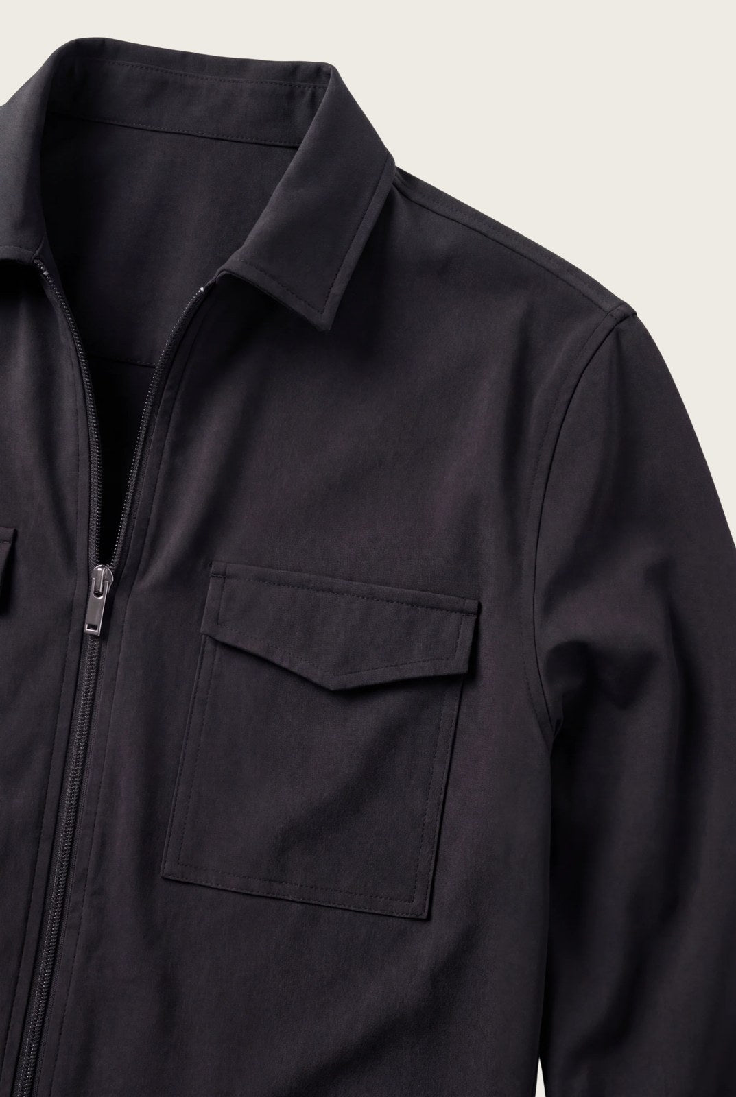 VESTE L’ARCHITECTE NOIR D'ANILINE Selvé Paris
