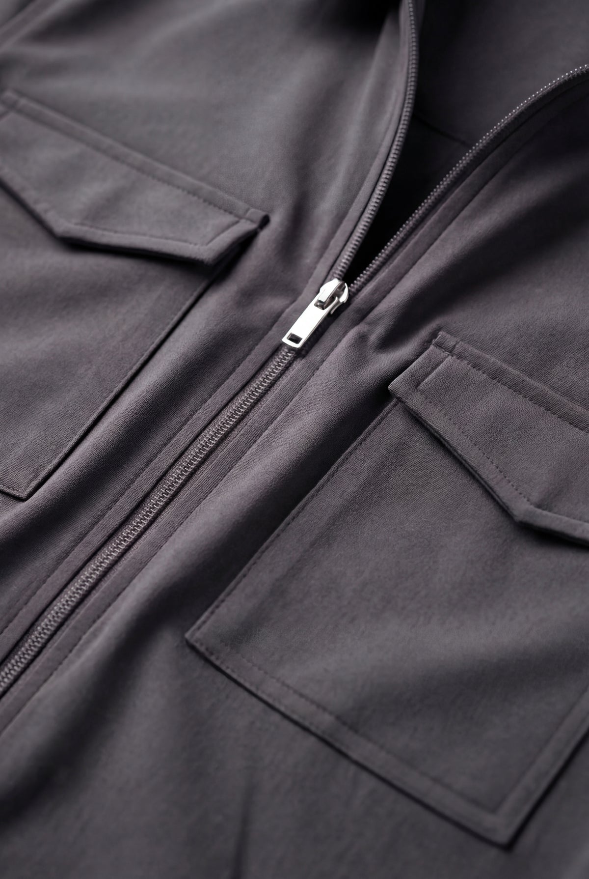 VESTE L’ARCHITECTE GRIS CAVIAR Selvé Paris