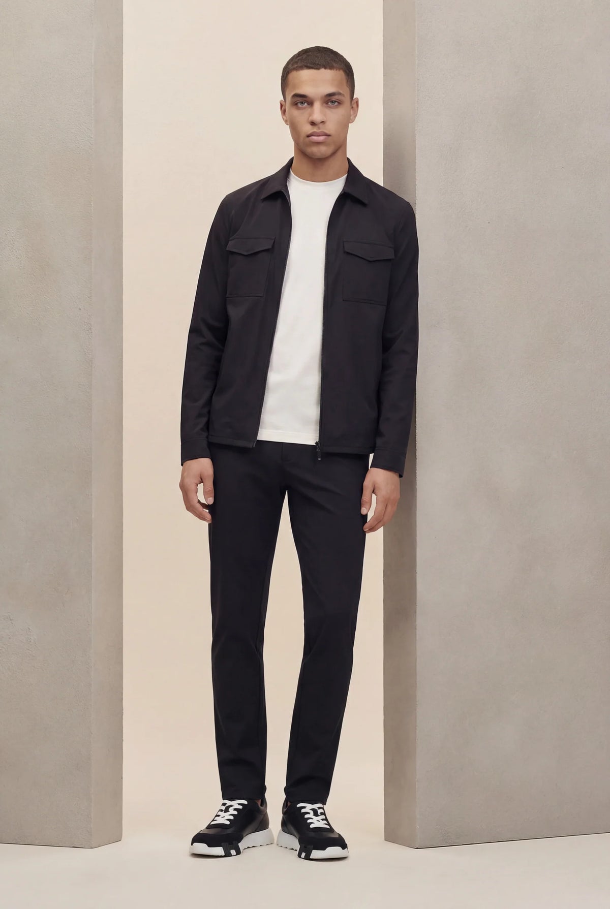 PANTALON SELVÉ NOIR D'ANILINE Selvé Paris