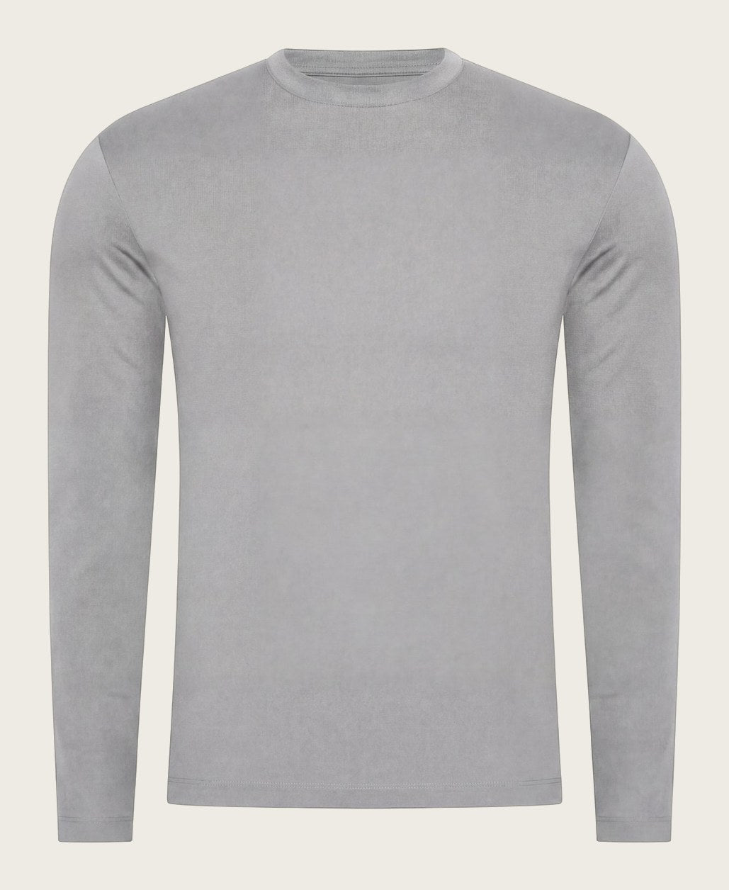 T-SHIRT À MANCHES LONGUES GRIS D'ÉLÉPHANT Selvé Paris