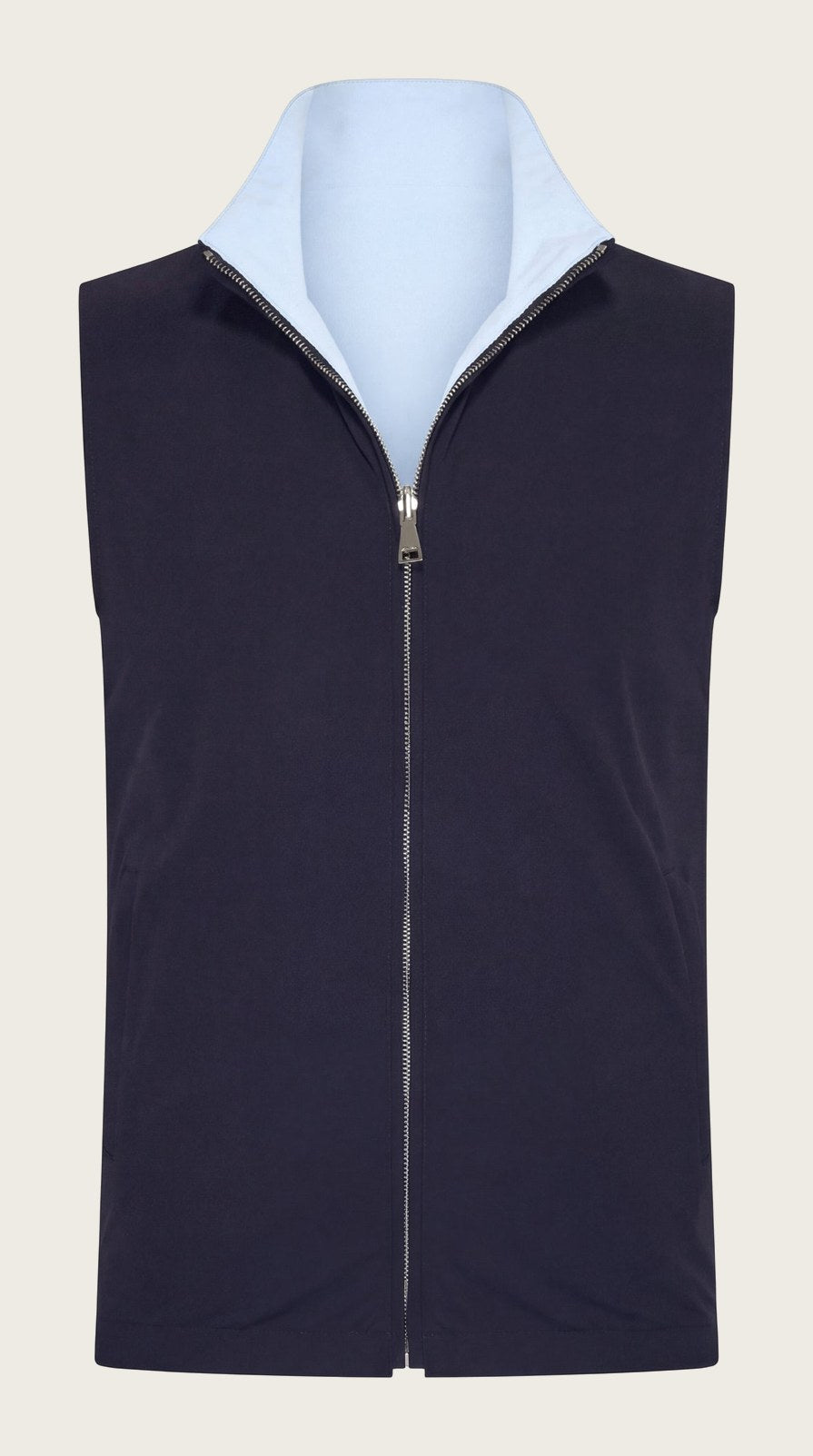 VESTE SANS MANCHE RÉVERSIBLE RIVIERA D'AZUR Selvé Paris