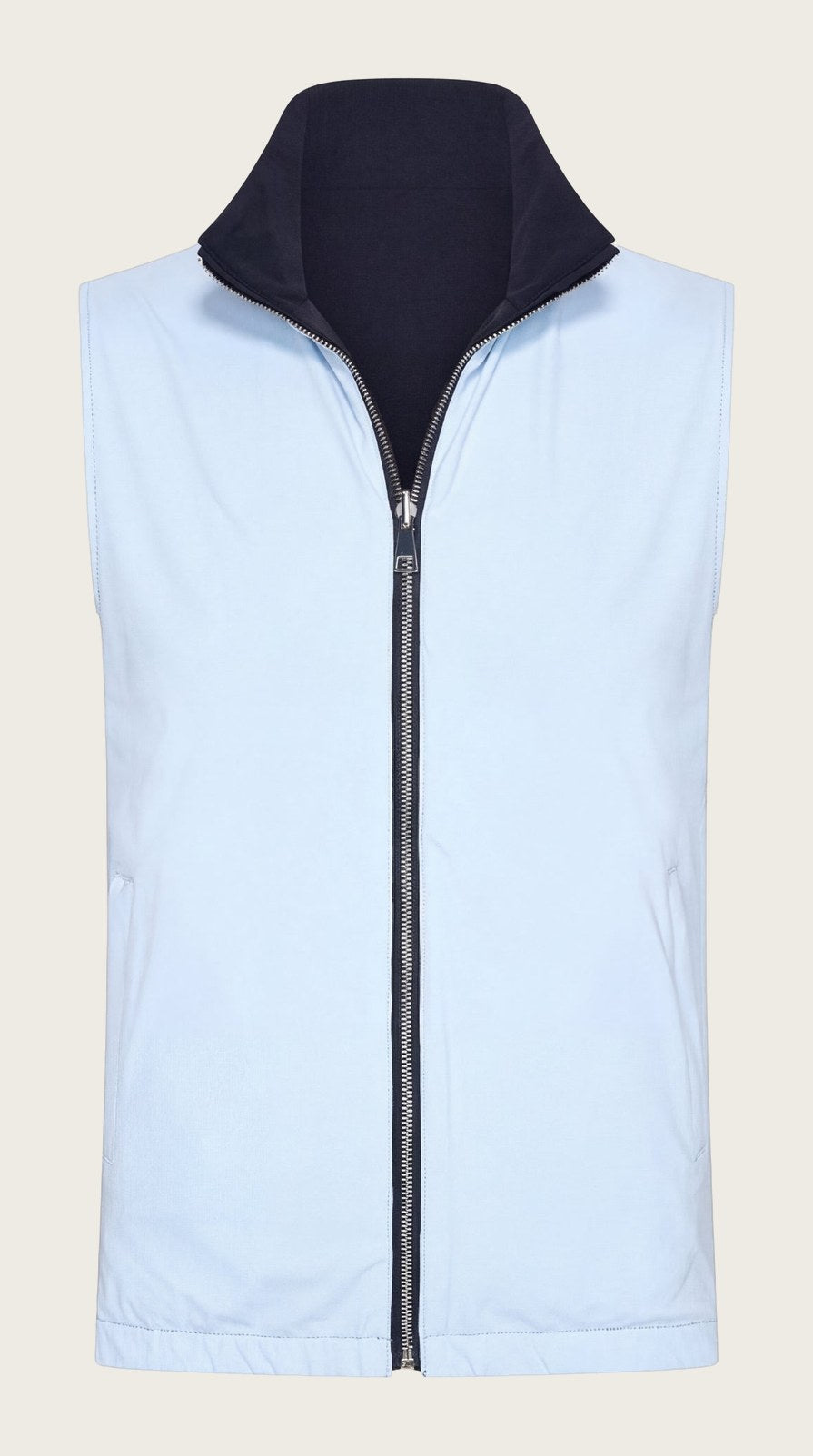 VESTE SANS MANCHE RÉVERSIBLE RIVIERA D'AZUR Selvé Paris