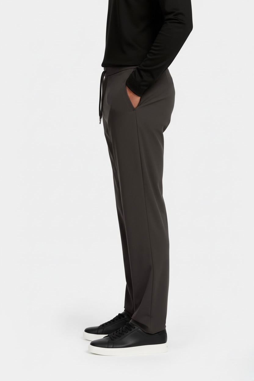 PANTALON SIGNATURE GRIS PROFOND Selvé Paris