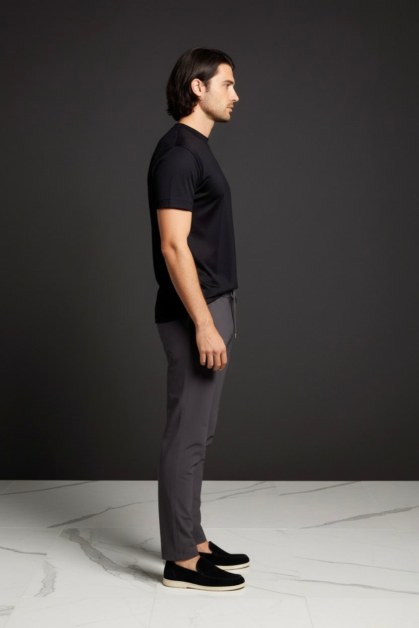 T-SHIRT ESSENTIEL NOIR Selvé Paris