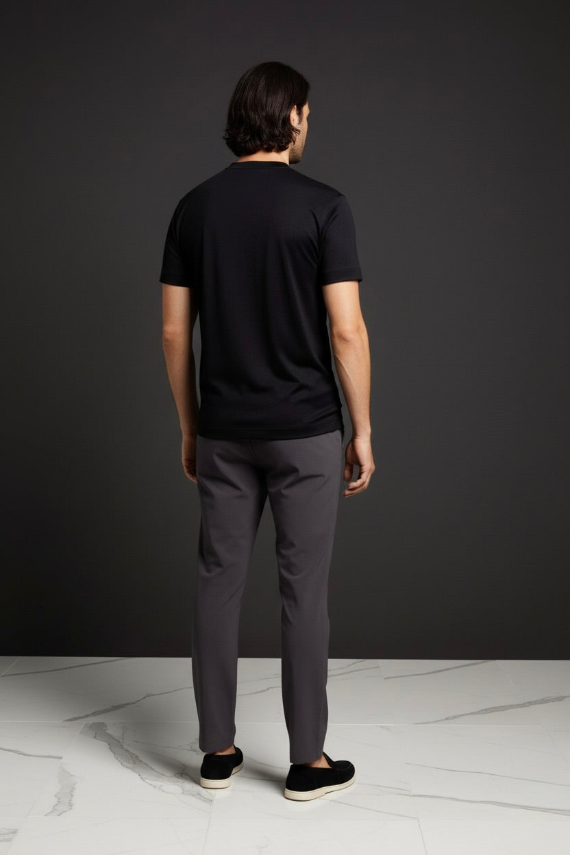 T-SHIRT ESSENTIEL NOIR Selvé Paris