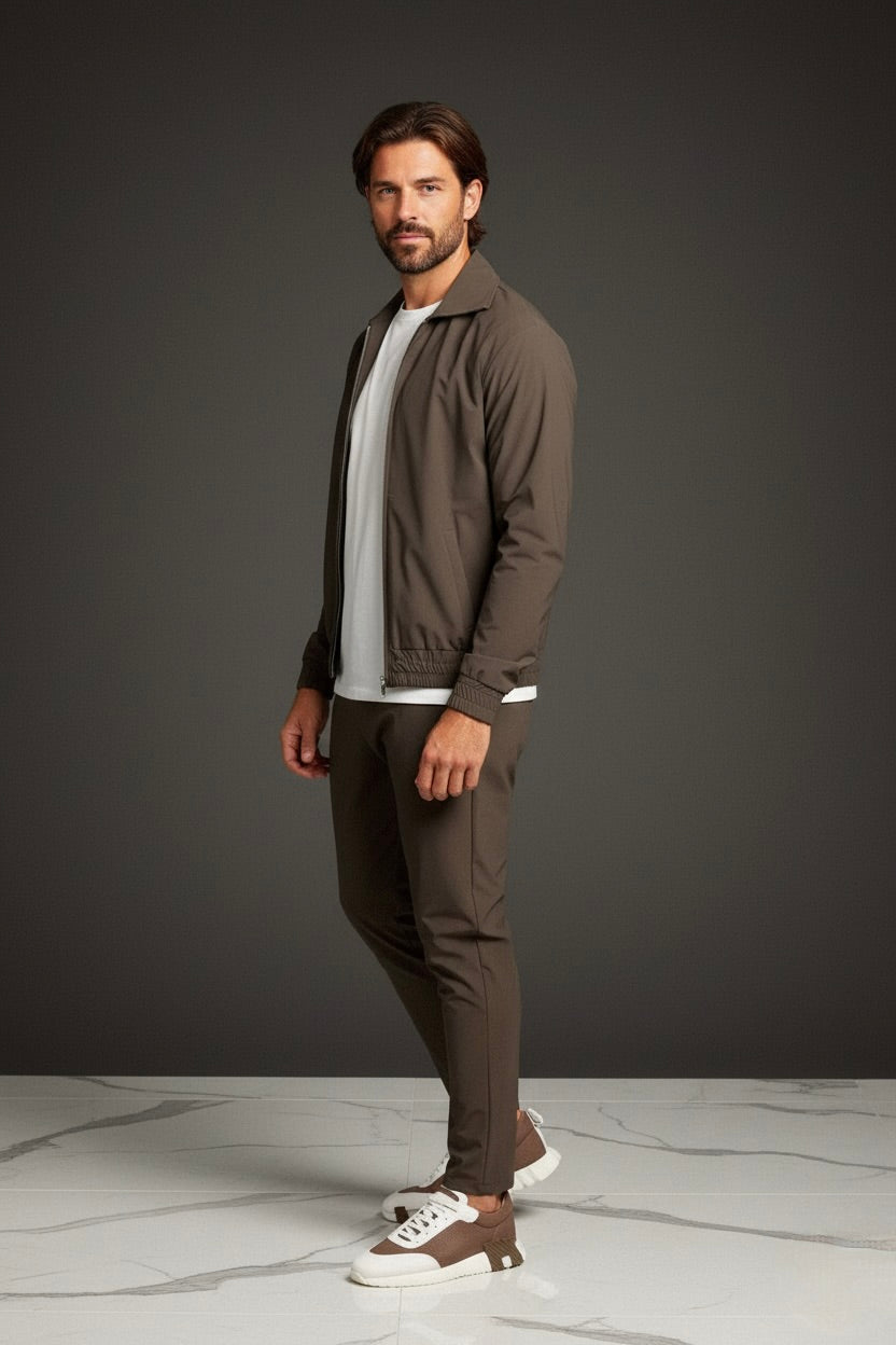 ENSEMBLE SIGNATURE MARRON Selvé Paris