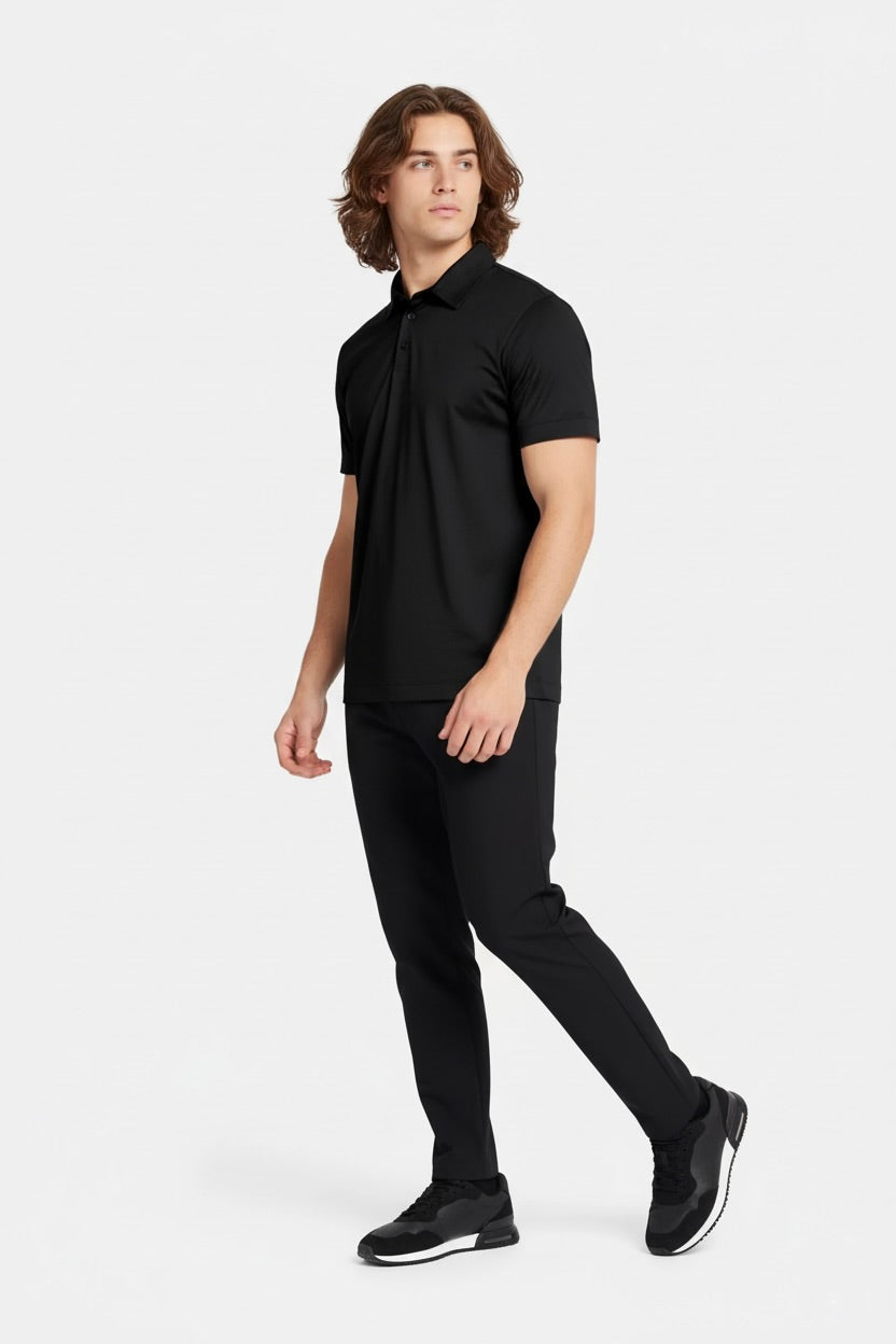 POLO ESSENTIEL NOIR NUIT - Selvé Paris