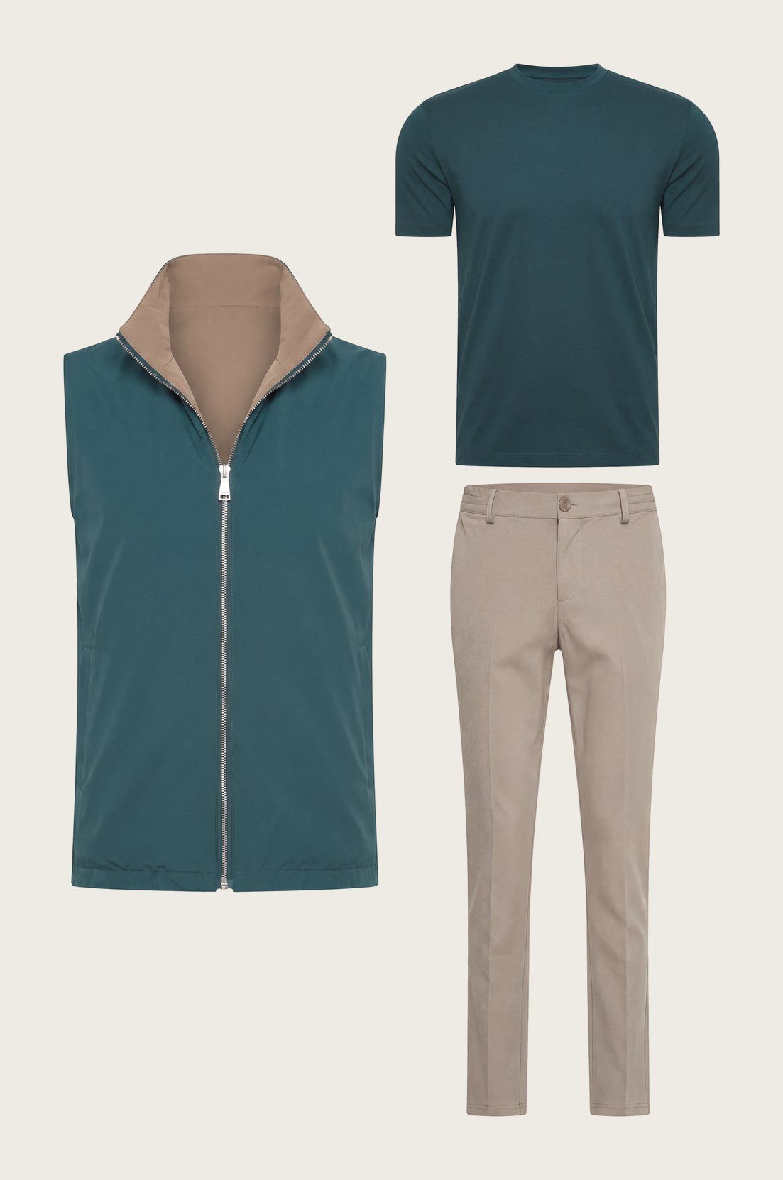Ensemble Selvé Réversible Malachite du Désert (T-shirt)