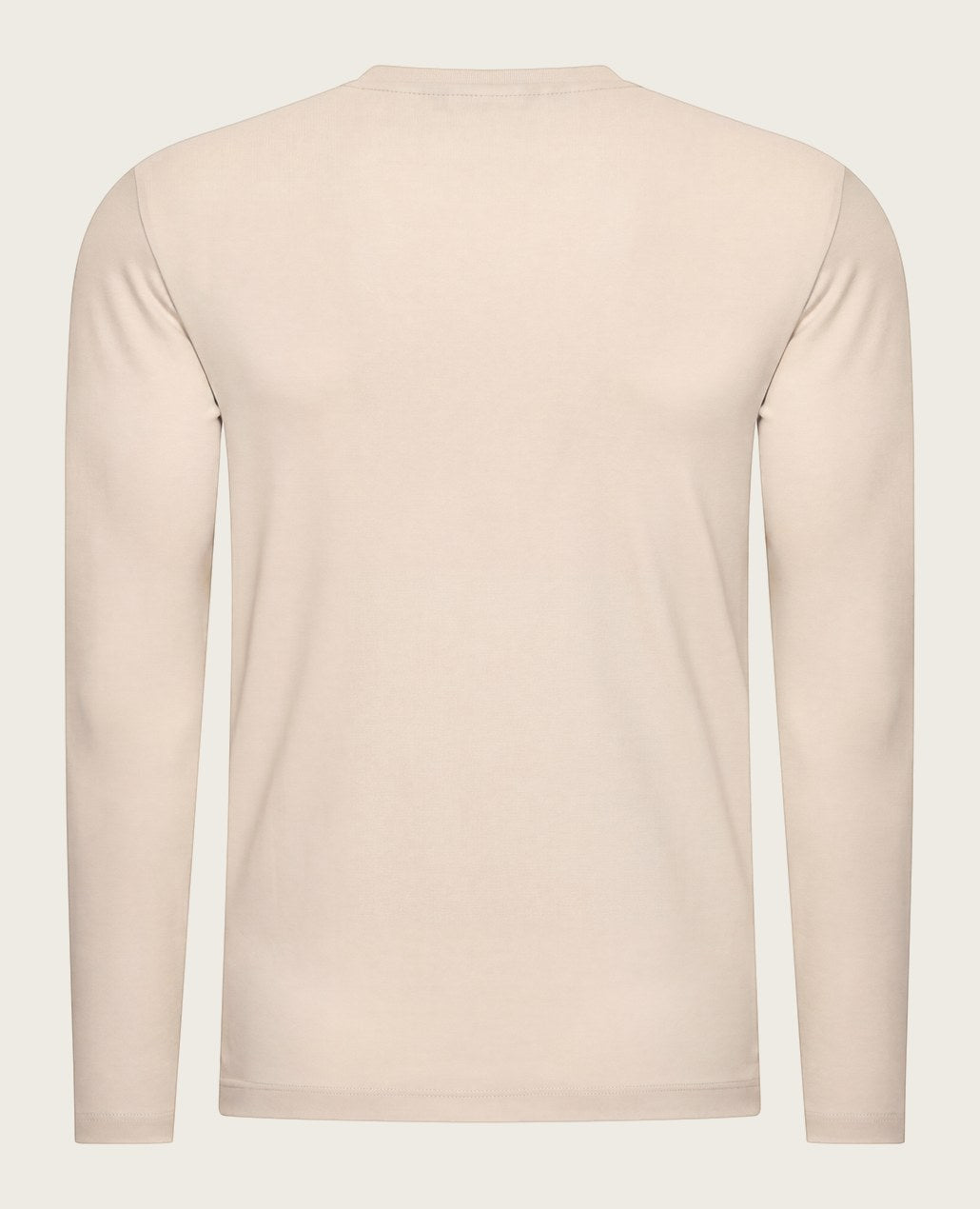 ESSENTIAL WHITE LONG-SLEEVED T-SHIRT