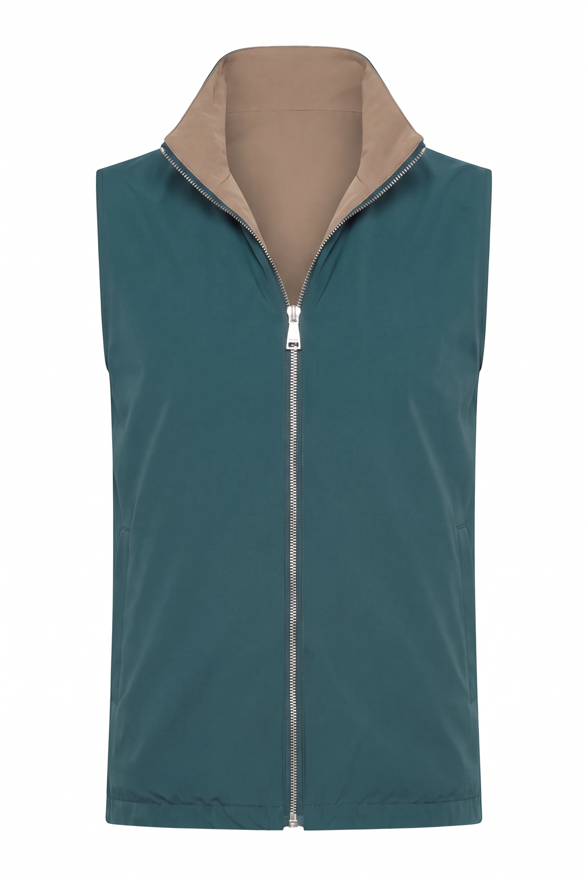 Veste Sans Manche Réversible Malachite du Désert