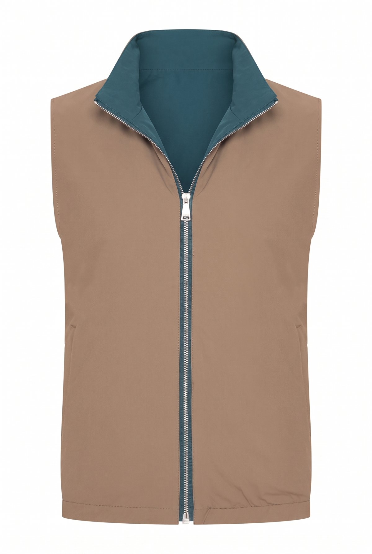 Veste Sans Manche Réversible Malachite du Désert - autre face