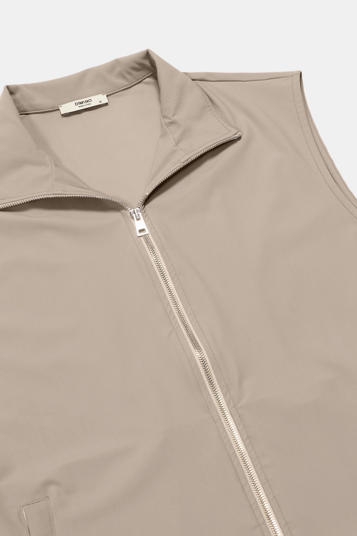 Light Beige Tech Gilet - DIMANO