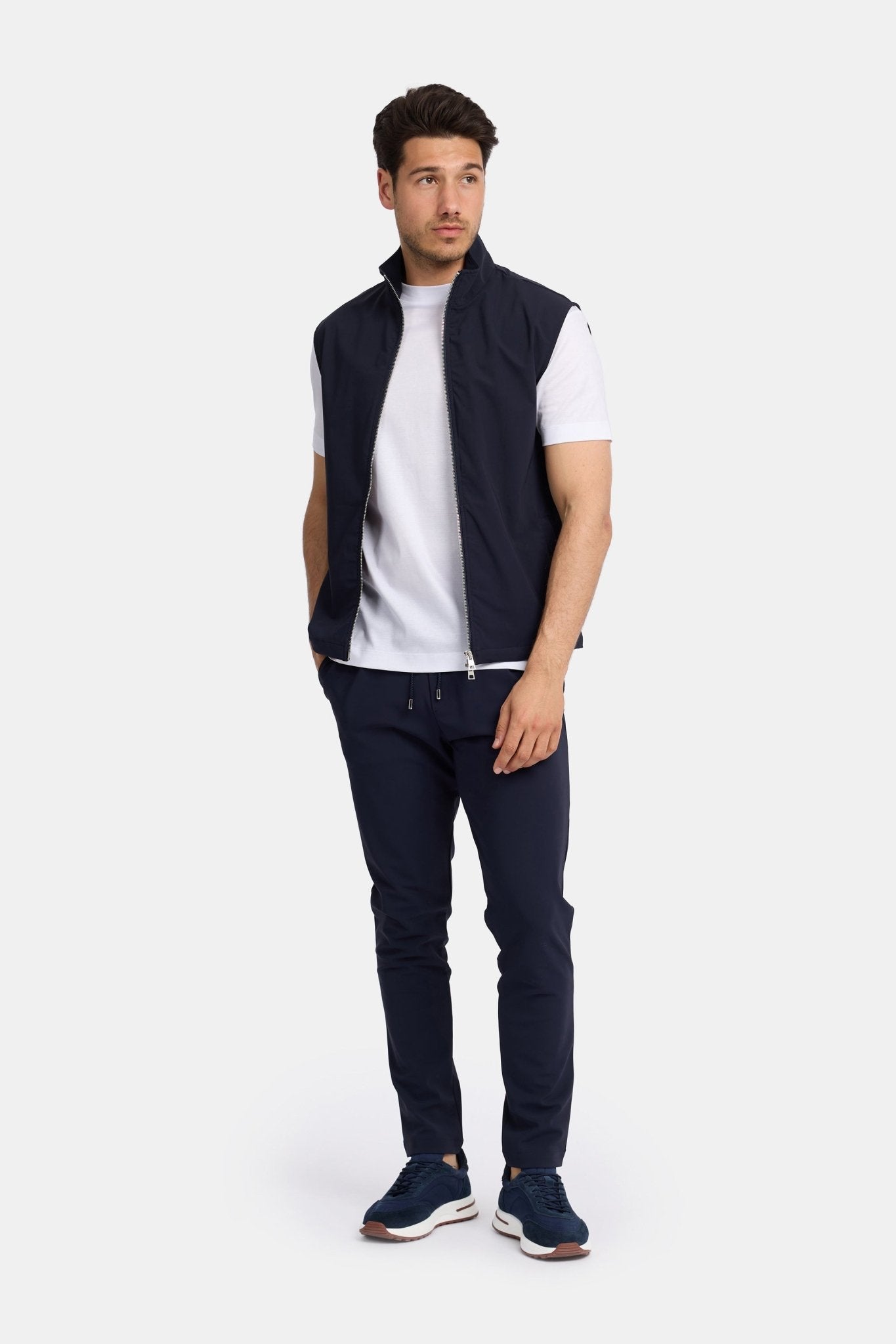 Midnight Blue Tech Gilet - DIMANO