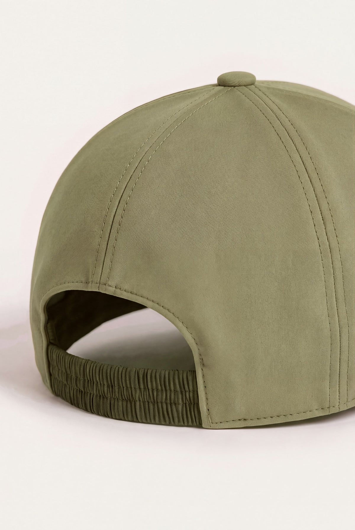 Casquette Selvé Olive de Provence, détail arrière