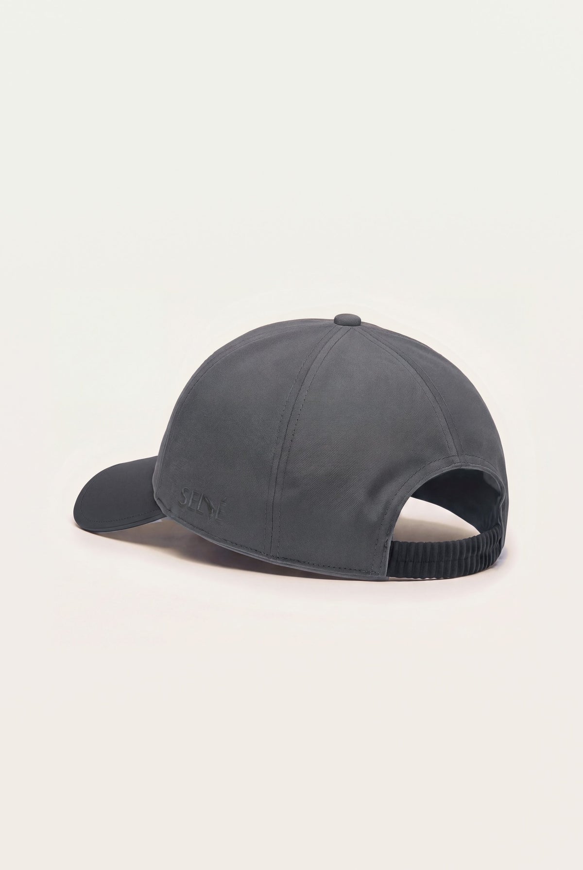 Casquette Selvé Caviar d'Aniline, trois-quarts arrière
