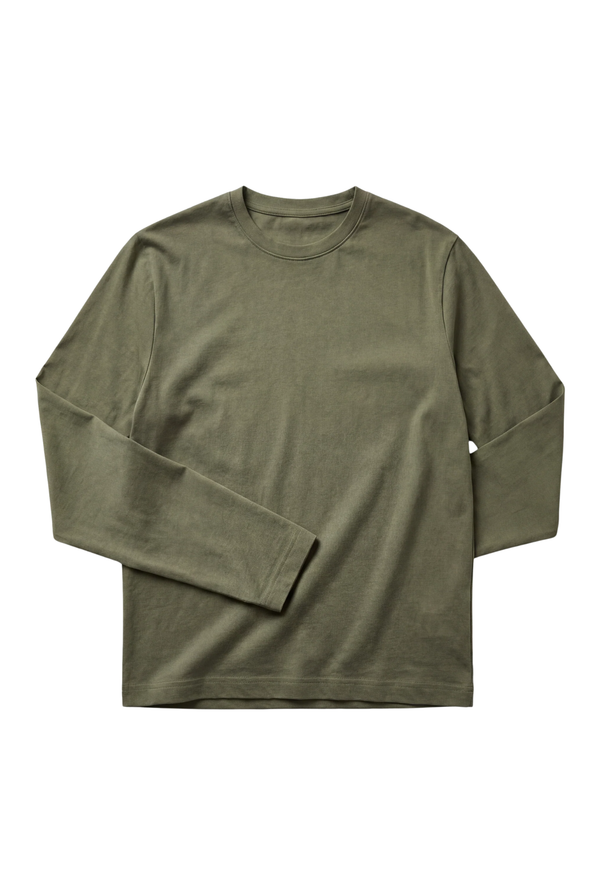 T-SHIRT À MANCHES LONGUES OLIVE DE PROVENCE Selvé Paris