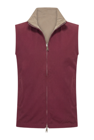 VESTE SANS MANCHE RÉVERSIBLE MOULIN DU DÉSERT Selvé Paris