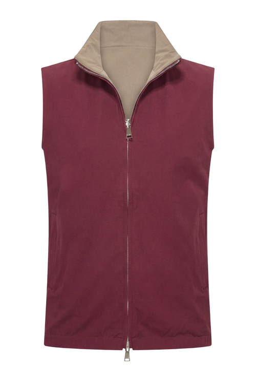 VESTE SANS MANCHE RÉVERSIBLE MOULIN DU DÉSERT