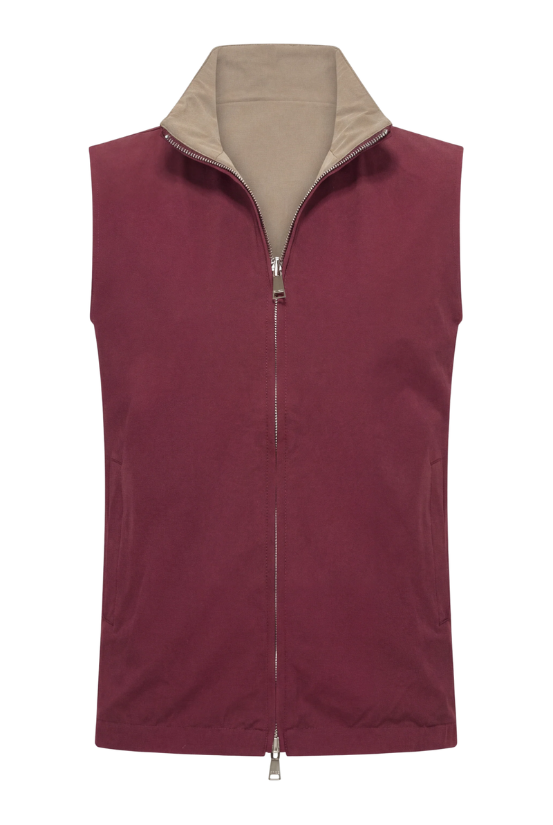 VESTE SANS MANCHE RÉVERSIBLE MOULIN DU DÉSERT