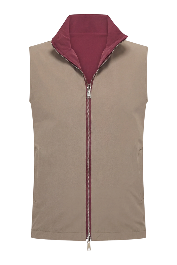 VESTE SANS MANCHE RÉVERSIBLE MOULIN DU DÉSERT Selvé Paris