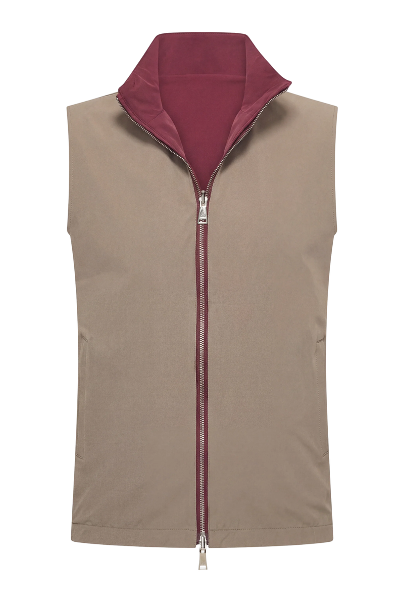 VESTE SANS MANCHE RÉVERSIBLE MOULIN DU DÉSERT