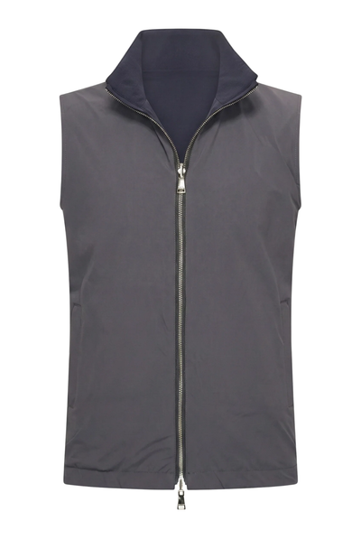 VESTE SANS MANCHE RÉVERSIBLE CAVIAR D'AZUL