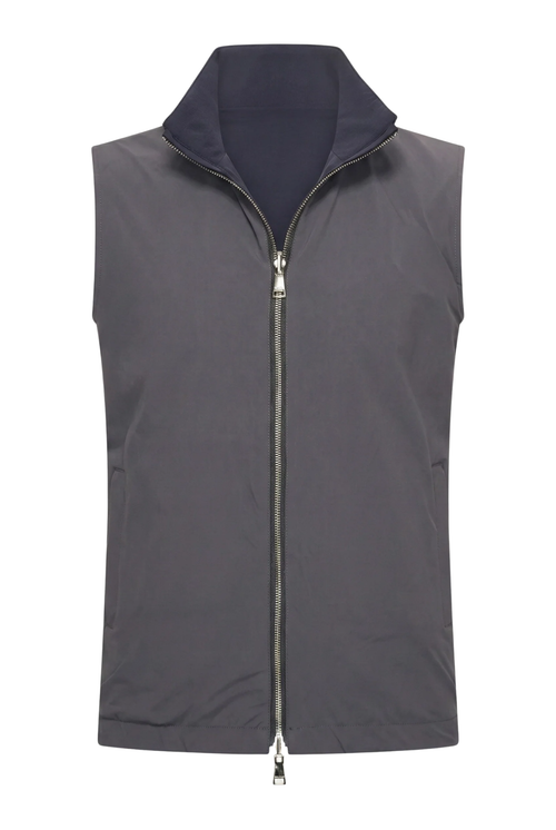 VESTE SANS MANCHE RÉVERSIBLE CAVIAR D'AZUL