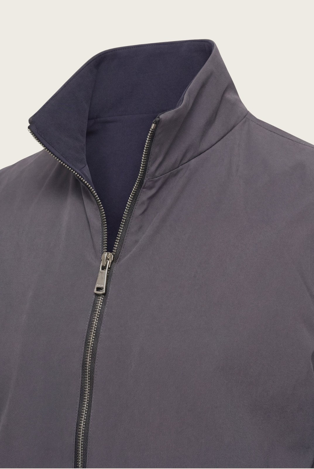 VESTE SANS MANCHE RÉVERSIBLE CAVIAR D'AZUL Selvé Paris