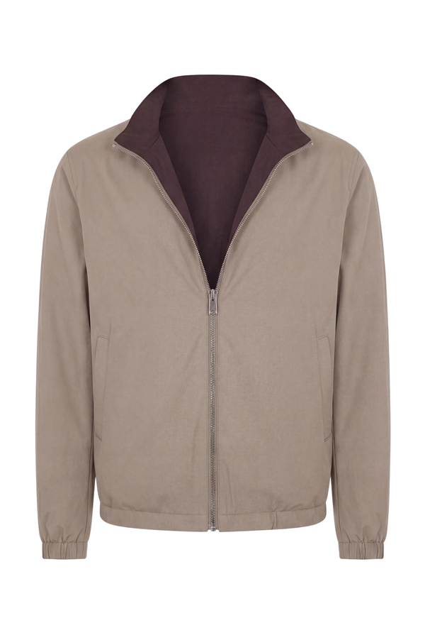 VESTE RÉVERSIBLE CAFÉ ET DÉSERT Selvé Paris