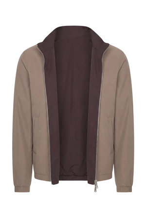 VESTE RÉVERSIBLE CAFÉ ET DÉSERT Selvé Paris