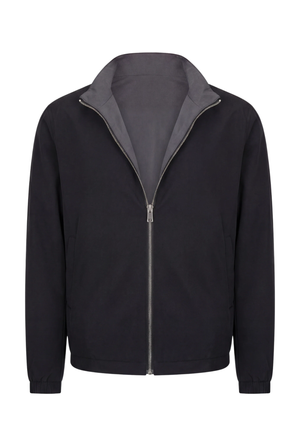 VESTE RÉVERSIBLE CAVIAR D'ANILINE Selvé Paris