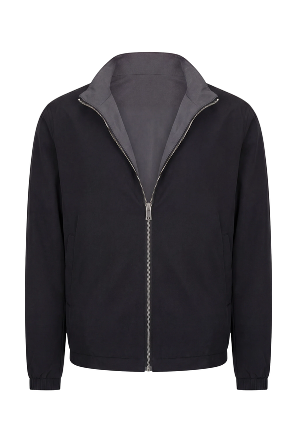 VESTE RÉVERSIBLE CAVIAR D'ANILINE Selvé Paris