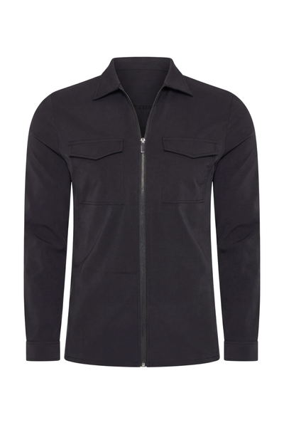 VESTE L’ARCHITECTE NOIR D'ANILINE