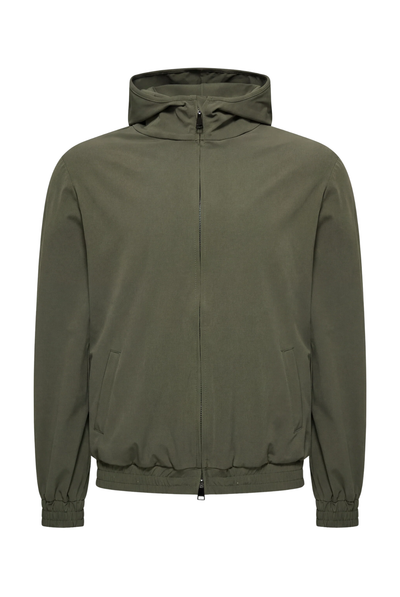 VESTE SELVÉ À CAPUCHE OLIVE DE PROVENCE