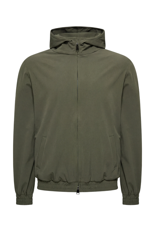 VESTE SELVÉ À CAPUCHE OLIVE DE PROVENCE