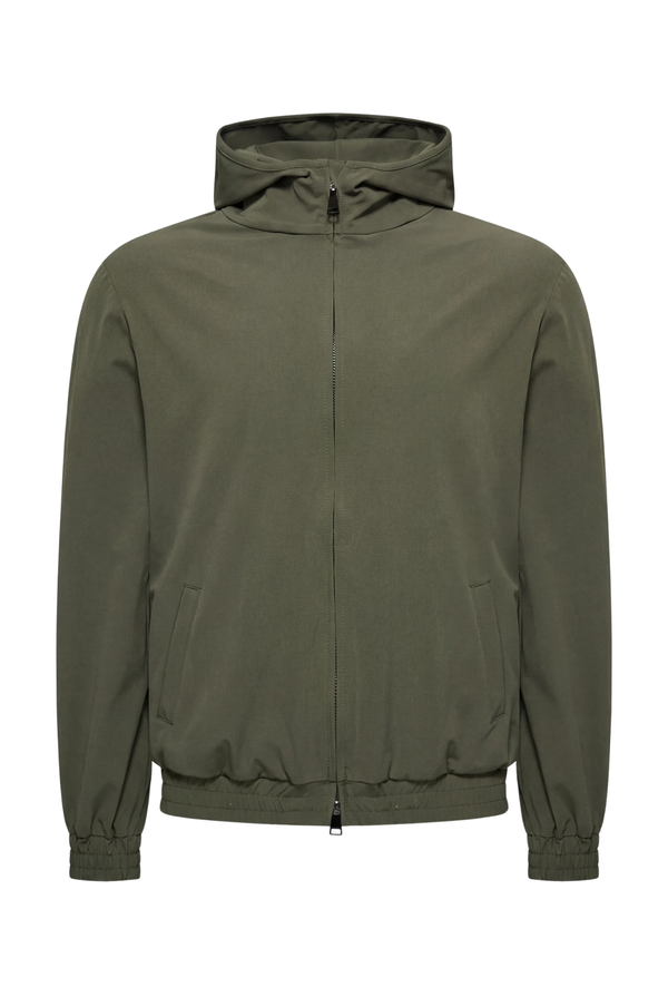 VESTE SELVÉ À CAPUCHE OLIVE DE PROVENCE Selvé Paris