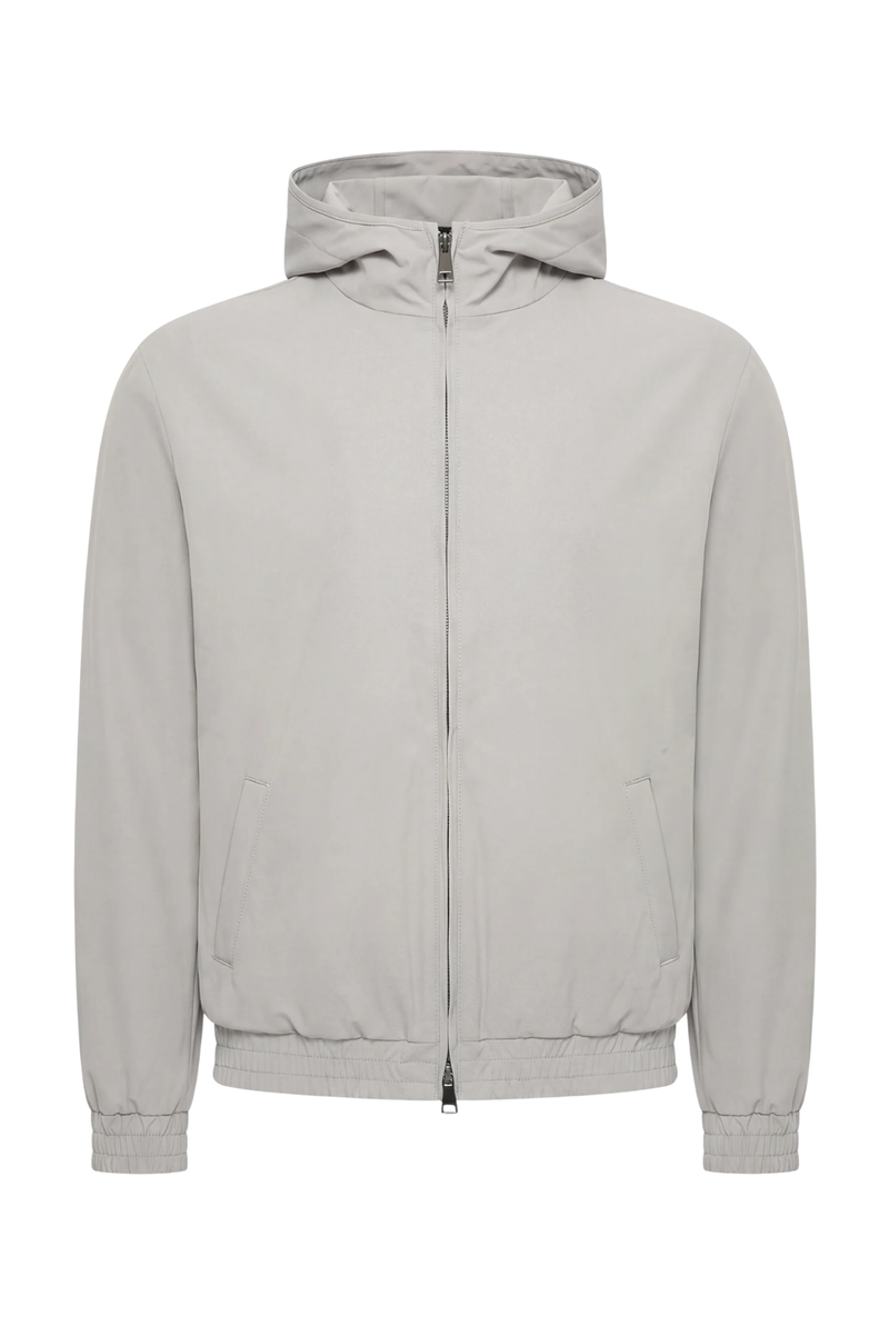 ENSEMBLE SELVÉ À CAPUCHE GRIS D'ÉLÉPHANT