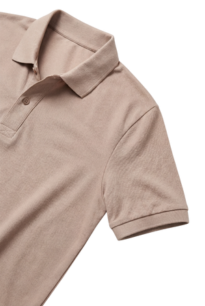 POLO SELVÉ TAUPE DÉSERT Selvé Paris