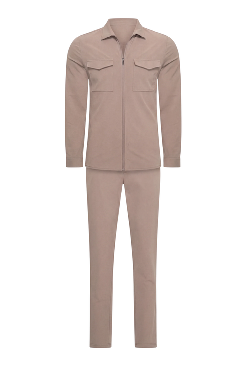 ENSEMBLE SELVÉ L'ARCHITECTE TAUPE DÉSERT