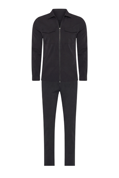 ENSEMBLE SELVÉ L'ARCHITECTE NOIR D'ANILINE