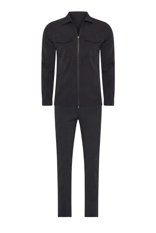 ENSEMBLE SELVÉ L'ARCHITECTE NOIR D'ANILINE
