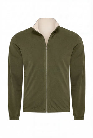 VESTE RÉVERSIBLE PERLE D'OLIVE