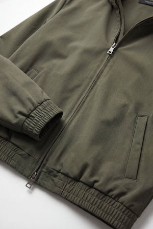 VESTE SELVÉ À CAPUCHE OLIVE DE PROVENCE Selvé Paris