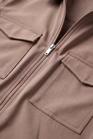 VESTE L’ARCHITECTE TAUPE DÉSERT Selvé Paris