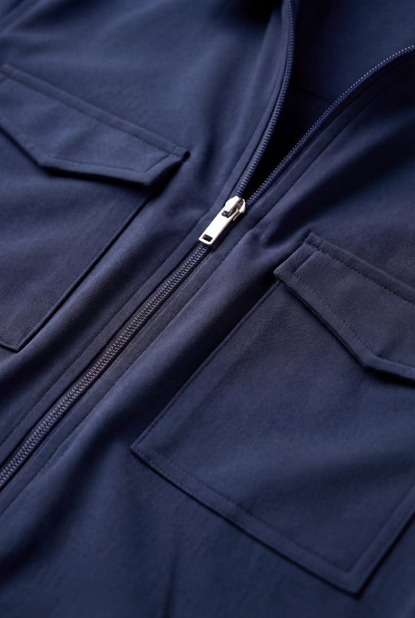 VESTE L’ARCHITECTE BLEU D'AZUL Selvé Paris