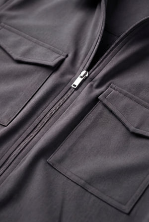 VESTE L’ARCHITECTE GRIS CAVIAR Selvé Paris