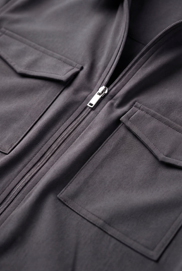 VESTE L’ARCHITECTE GRIS CAVIAR Selvé Paris