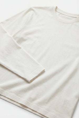 T-SHIRT À MANCHES LONGUES BLANC D'ATELIER Selvé Paris